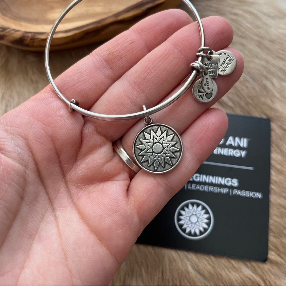 Alex and Ani sunburst New Beginnings Bracelet
